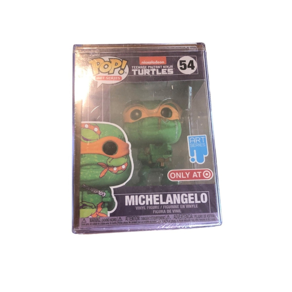 Funko Pop! Teenage Mutant Ninja Turtles Michelangelo Figure #54 Exclusive - Picture 1 of 5